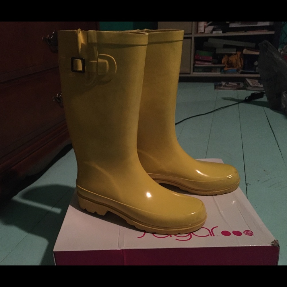 Yellow Rain Boots